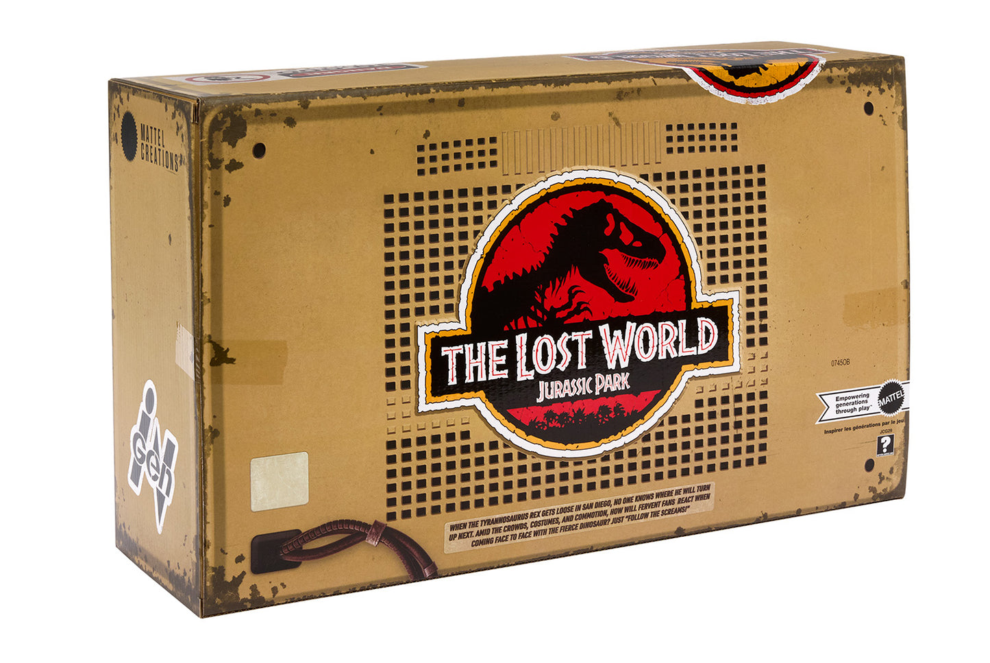SDCC 2025 Mattel Creations - Jurassic World Hammond Collection T. Rex Convention Crasher™ Set