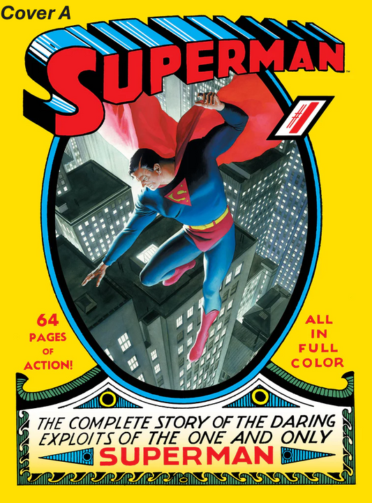 SDCC 2025 ALEX ROSS Exclusive - Superman #1 Tribute Comic (Trade Dress Variant) PRESALE