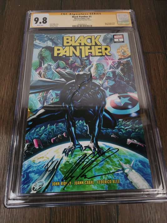 Black Panther #1 (Series Vol. 8) Alex Ross SS CGC 9.8